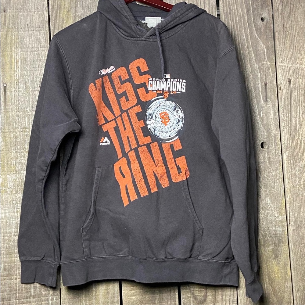 2014 World Series Champions Majestic authentic MLB SF Giants Merch size M/L